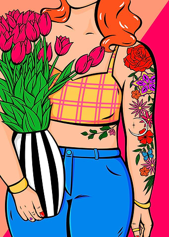 Tulips and tattoos