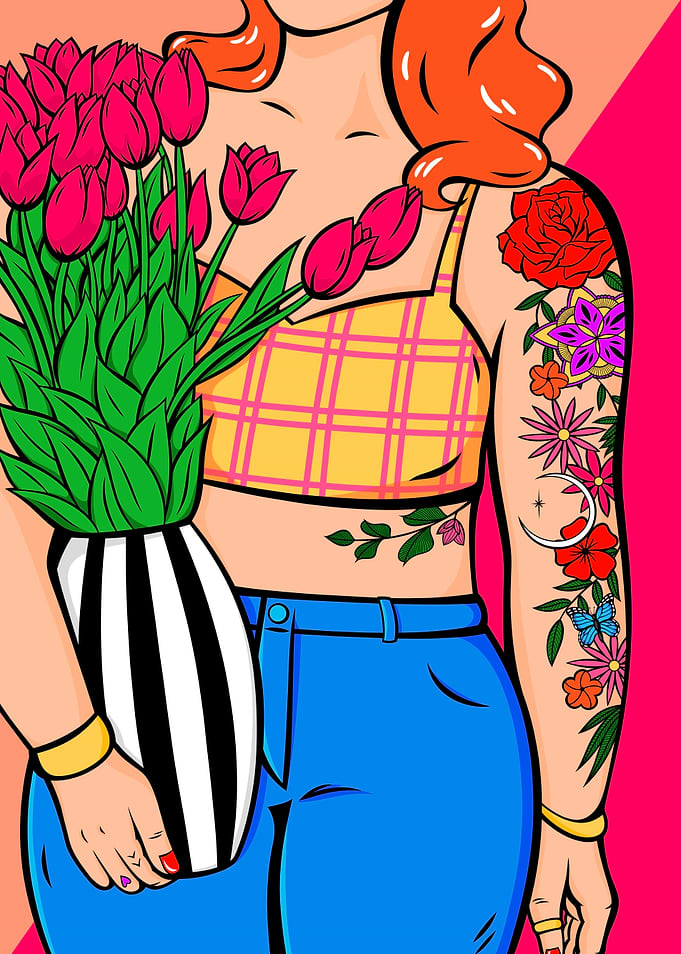 Tulips and tattoos
