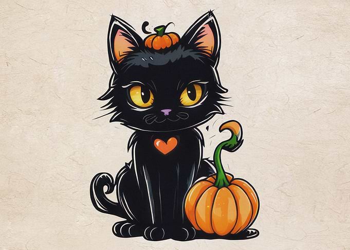 Cute Black Cat