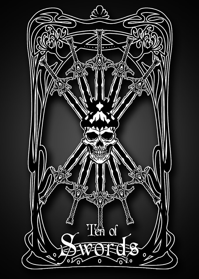 Tarot Ten of Swords