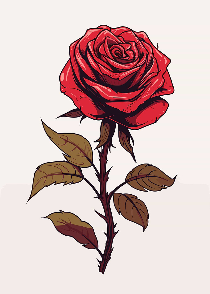 Rose Flower Floral