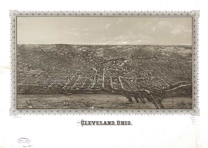 Cleveland Ohio 1887