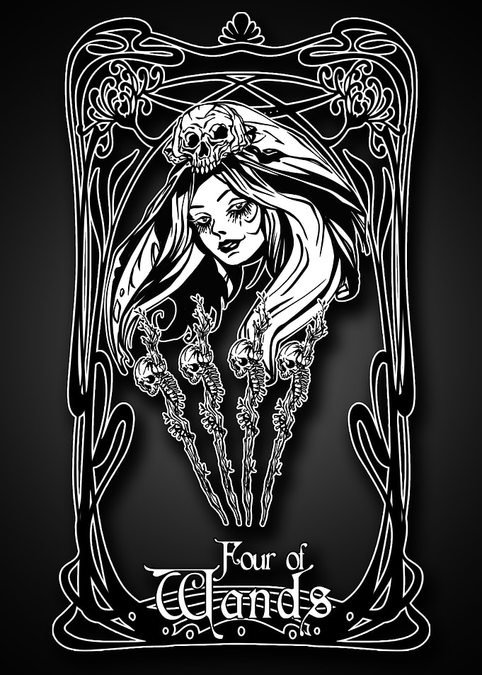Tarot Four of Wands