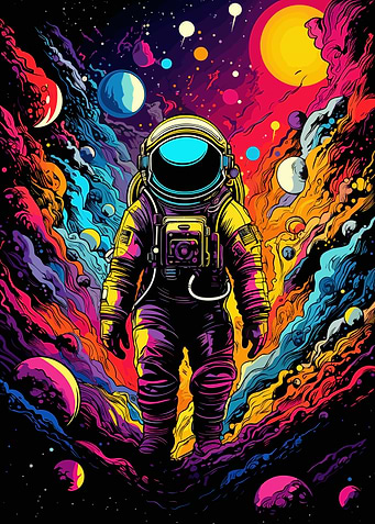 Psychedelic Astronaut LSD