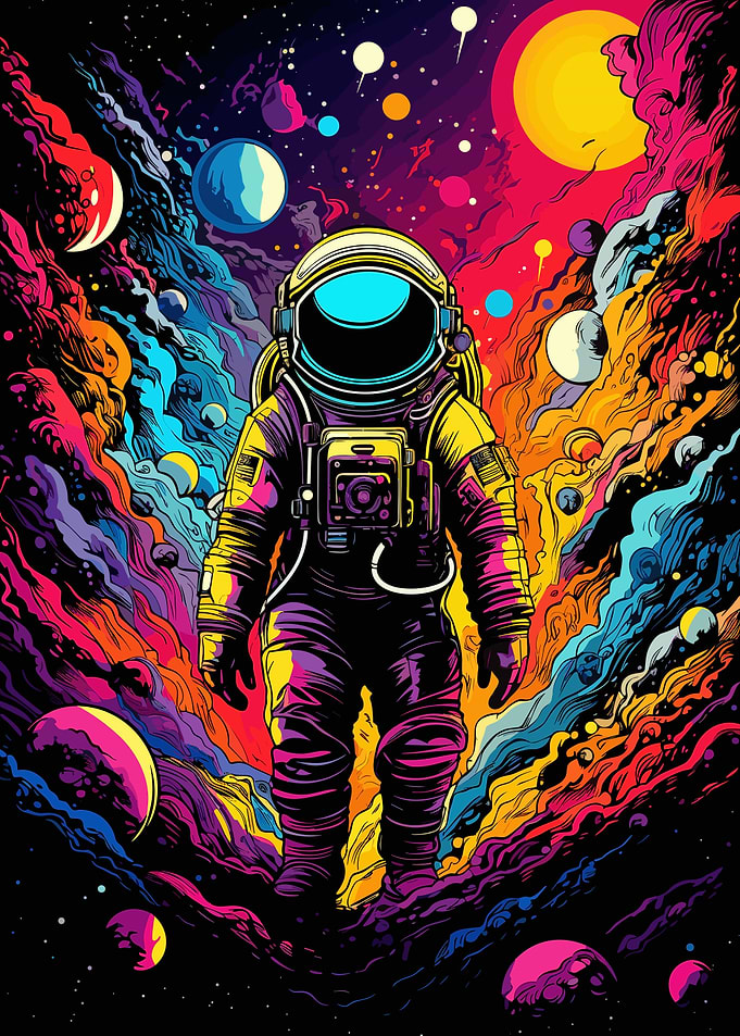 Psychedelic Astronaut LSD