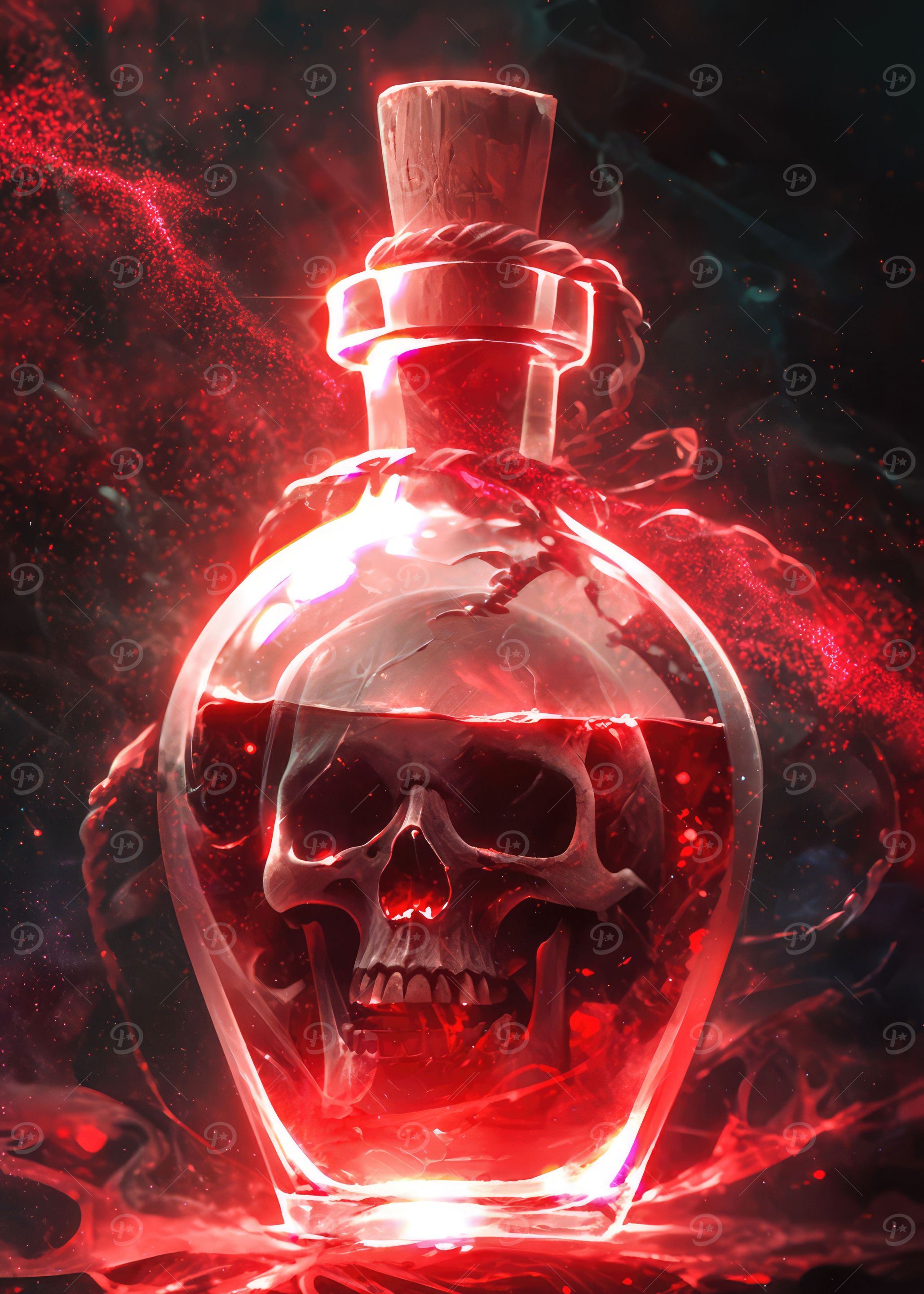 Fantasy Elixir skull