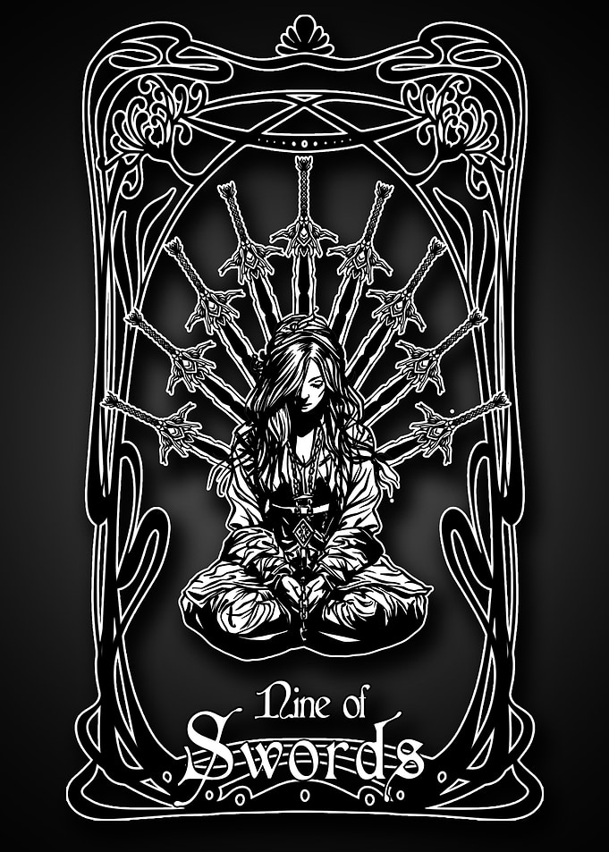 Tarot Nine of Swords