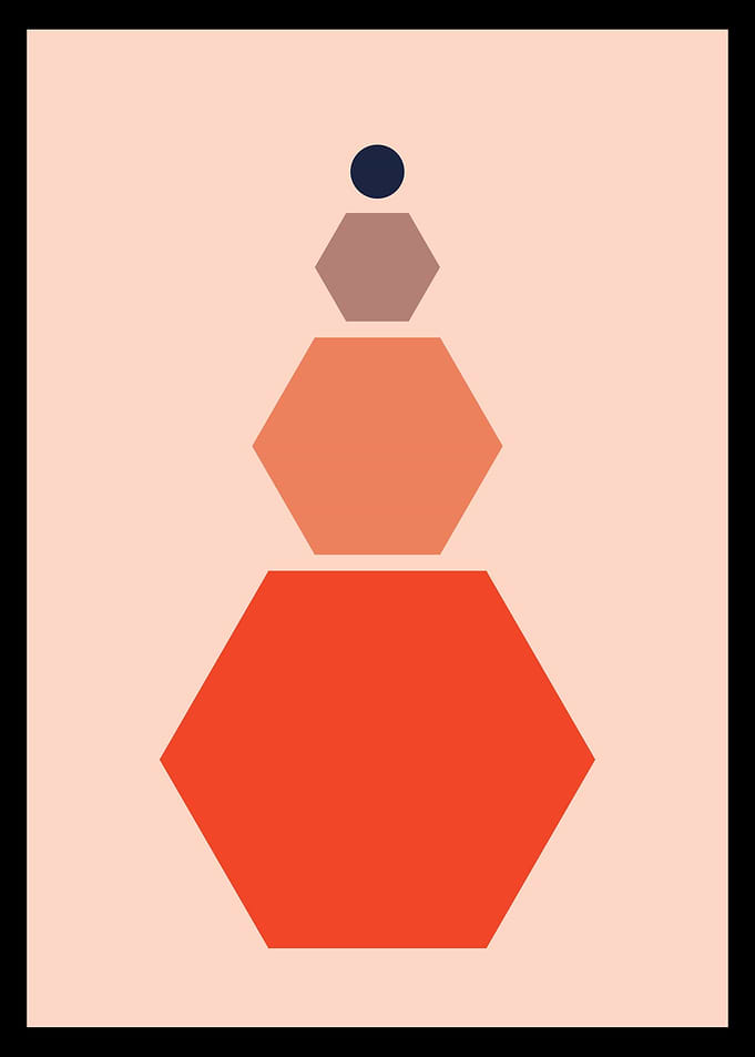 Boho Minimalist Art