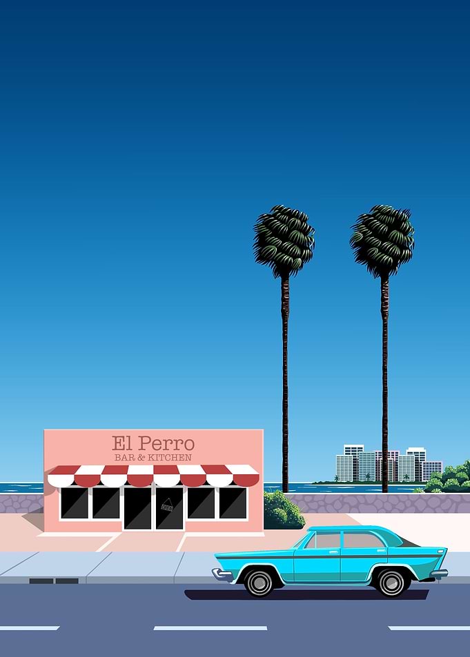 Retro Beach 8