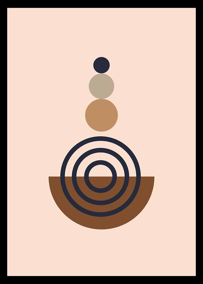 Boho Minimalist Art