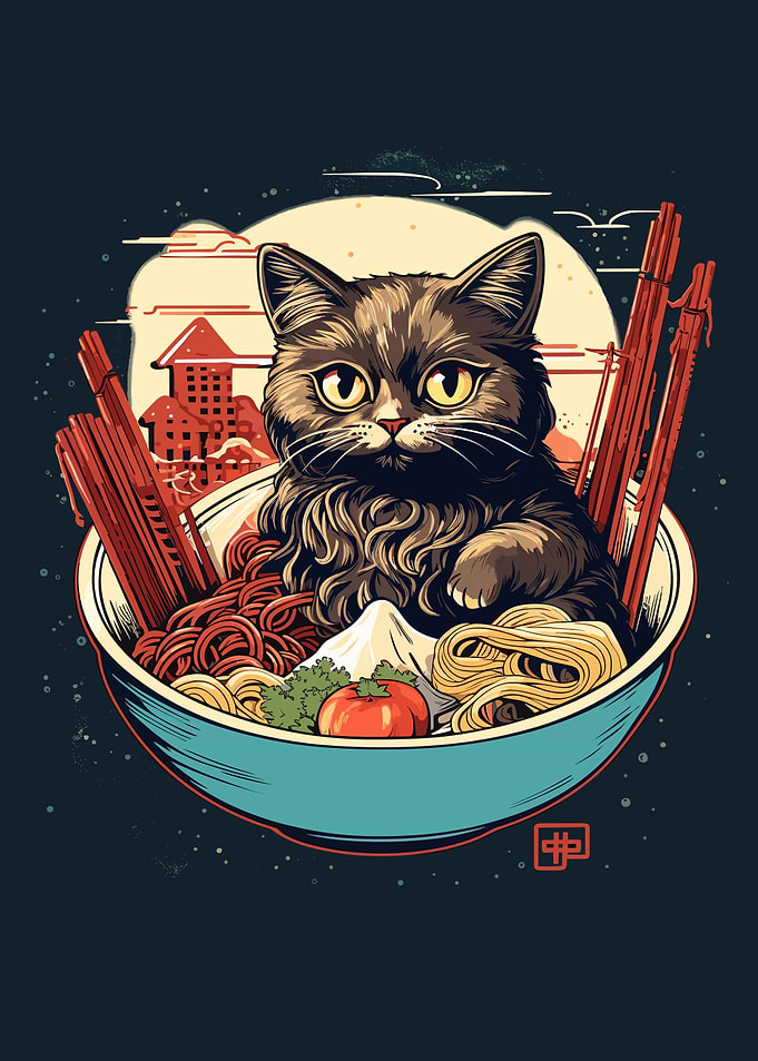 Japanese Cat Chef