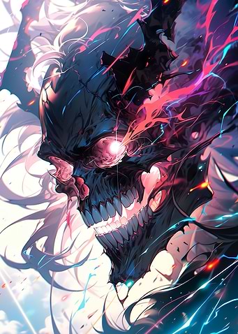 Dark Death Skull