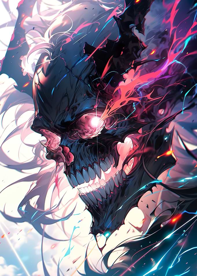 Dark Death Skull