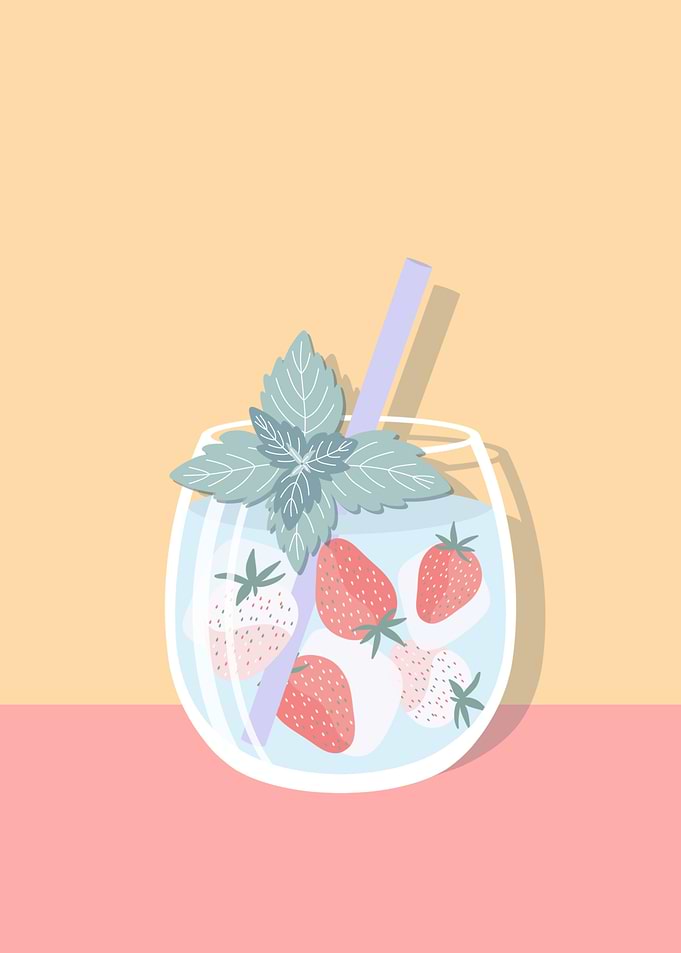 Strawberry lemonade