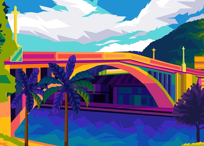 Bridge Lake Pop Artwork