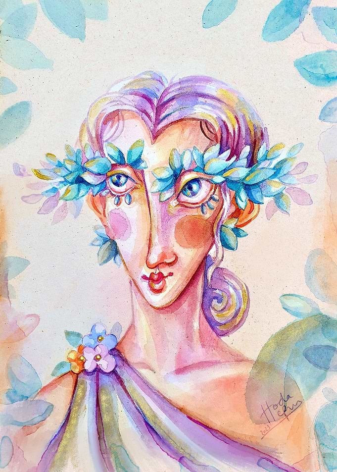 Nature Queen Portrait