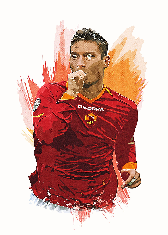 Francesco Totti Poster