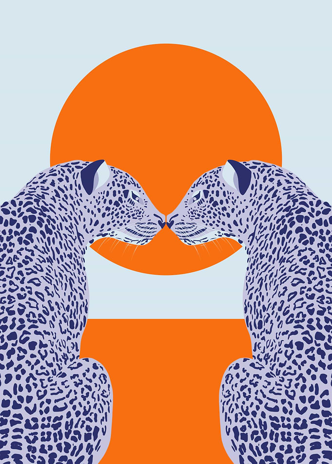Wild cats in love
