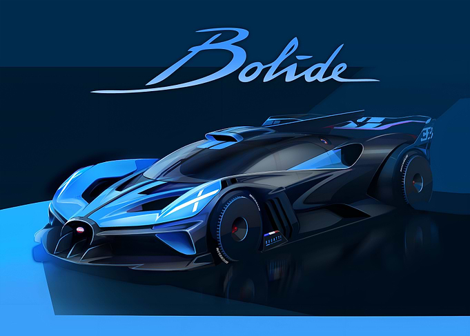 BUGATTI BOLIDE SKETCH
