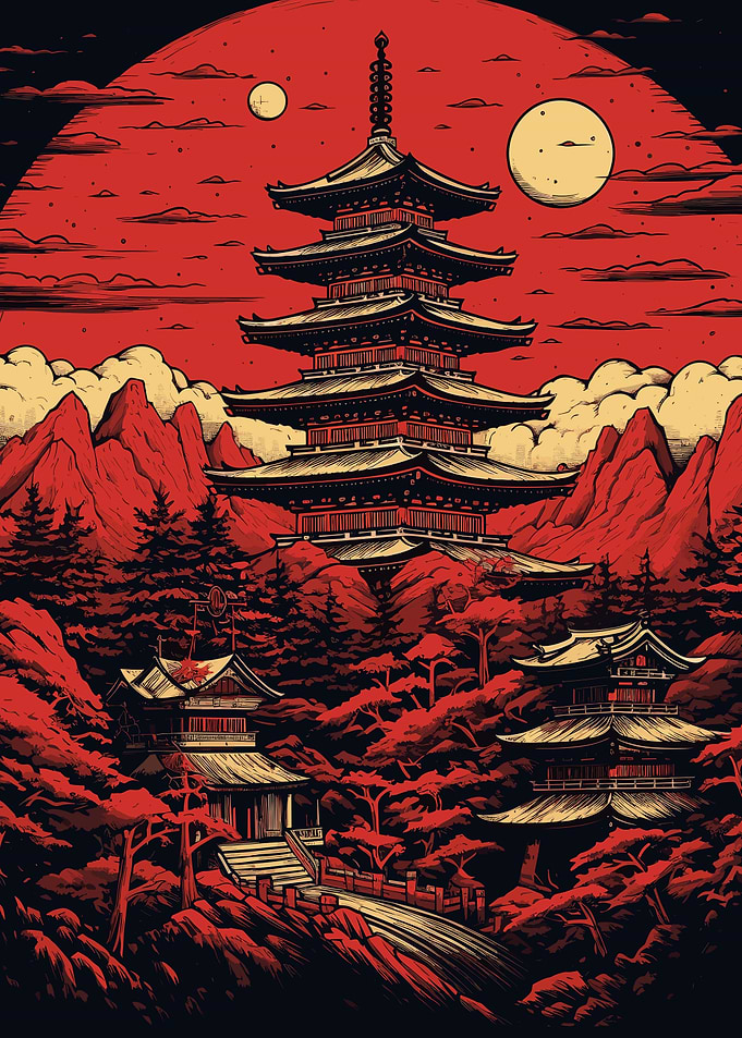 Vintage Japan Landscapes