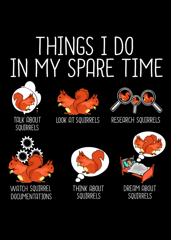 Funny Squirrel Lover Gift
