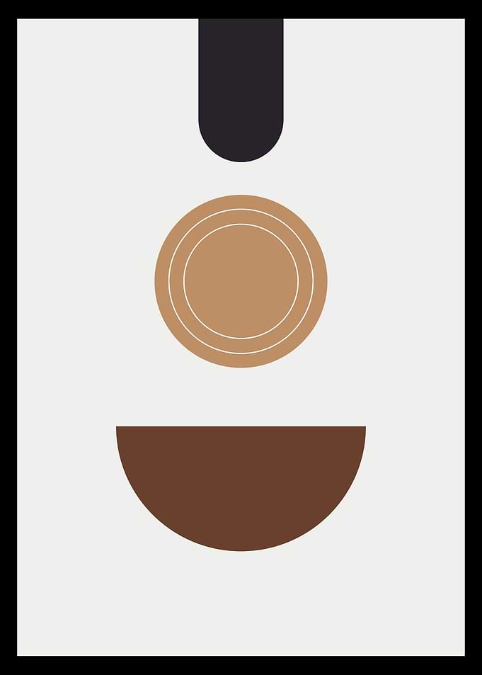Boho Minimalist Art