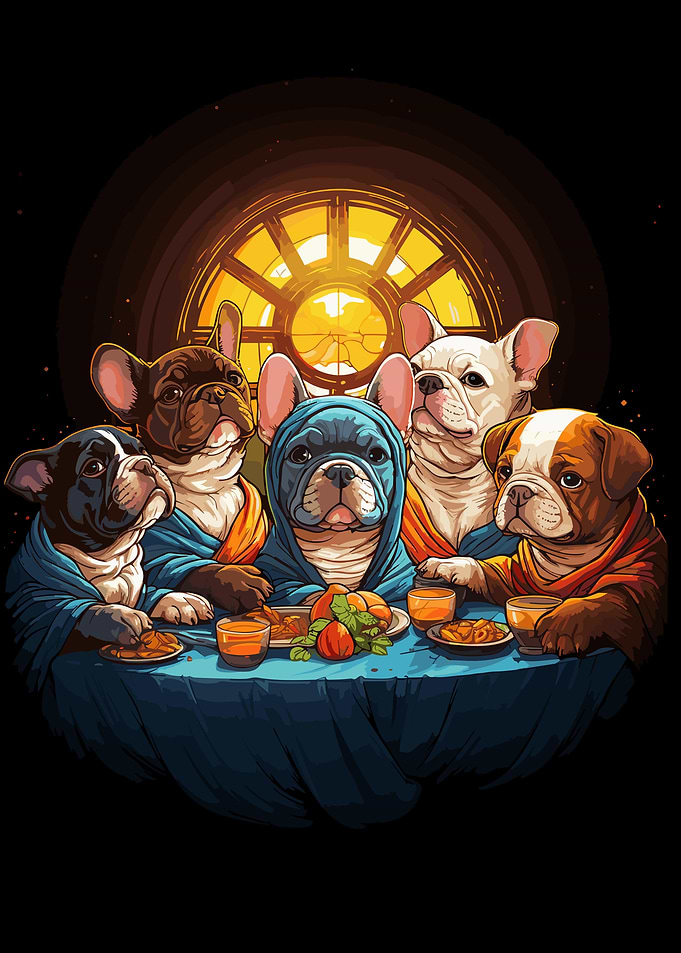 The Last Supper Bulldogs