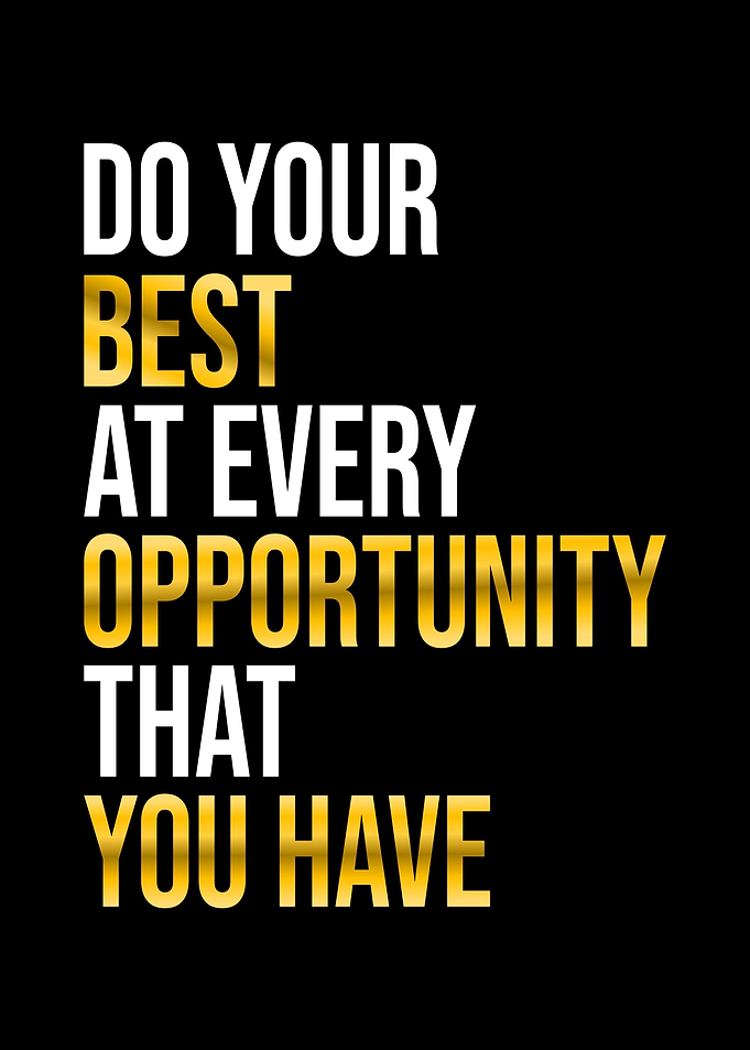 Motivational Quotes Gold
