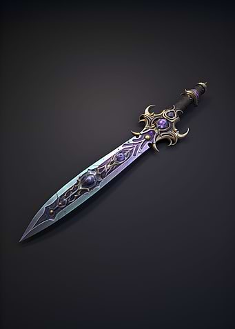 Engraved Short Sword