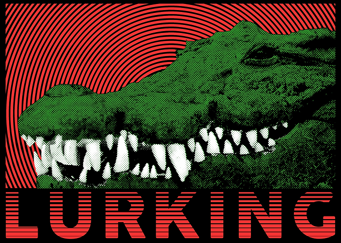 Lurking Crocodile