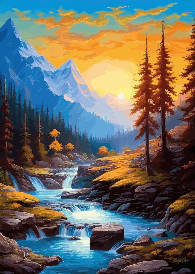 beach sunset landscape