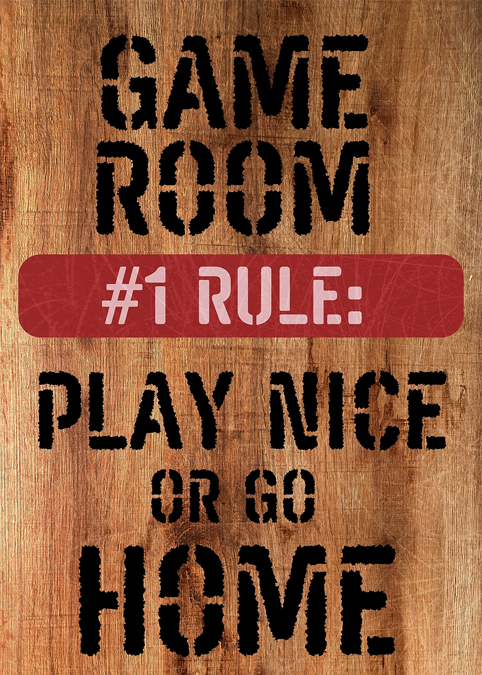 Game room rules