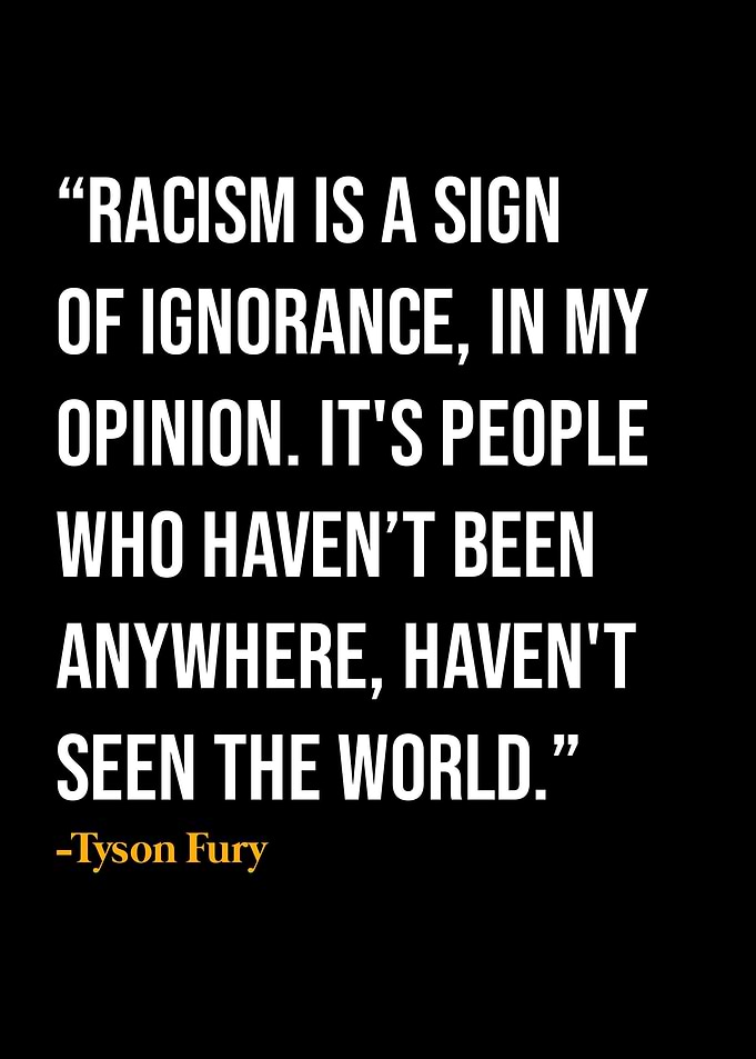 Tyson Fury Quote