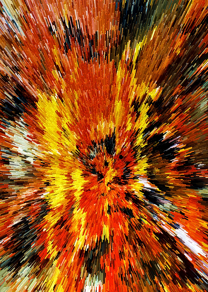 Acrylic Abstract Painting