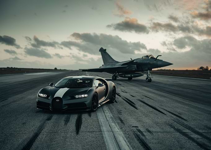 Bugatti Chiron Marine Jet