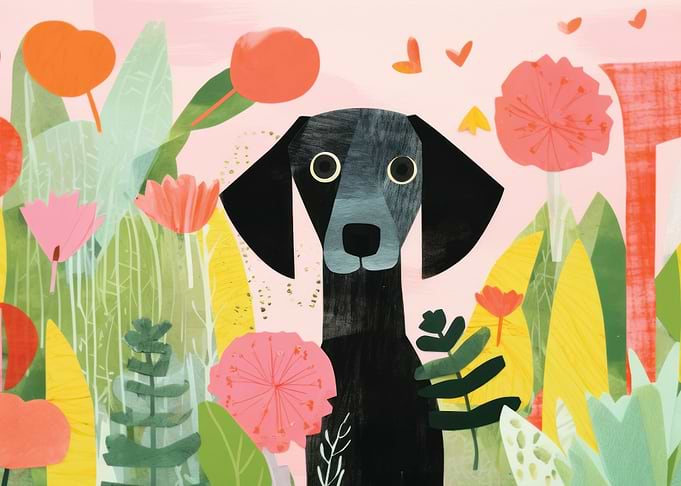 Labrador artwork