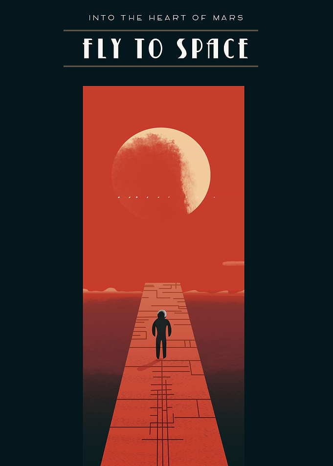 Fly to Space Astronaut
