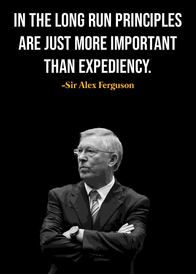 Sir Alex Ferguson Quote