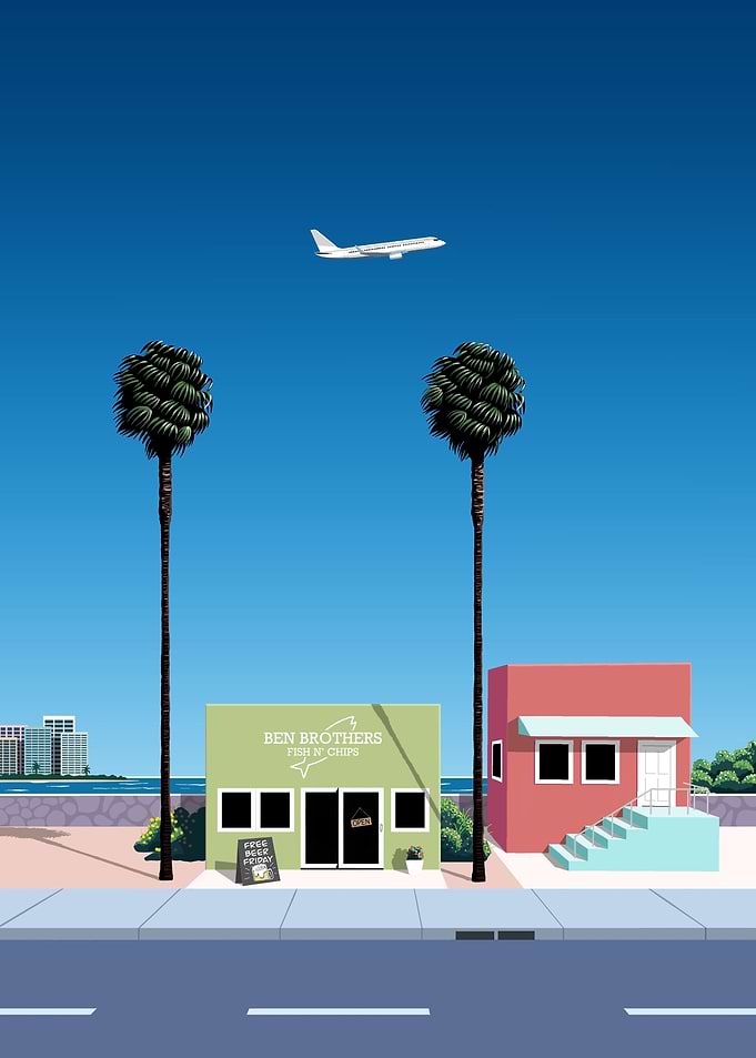 Retro Beach 7
