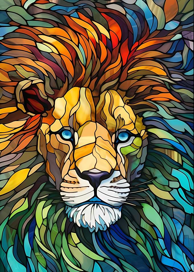 lion in A Glasse