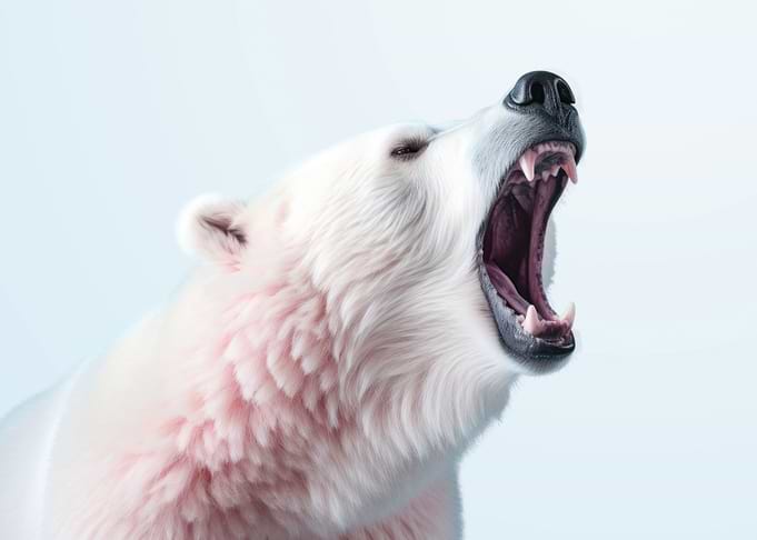Polar bear wildlife
