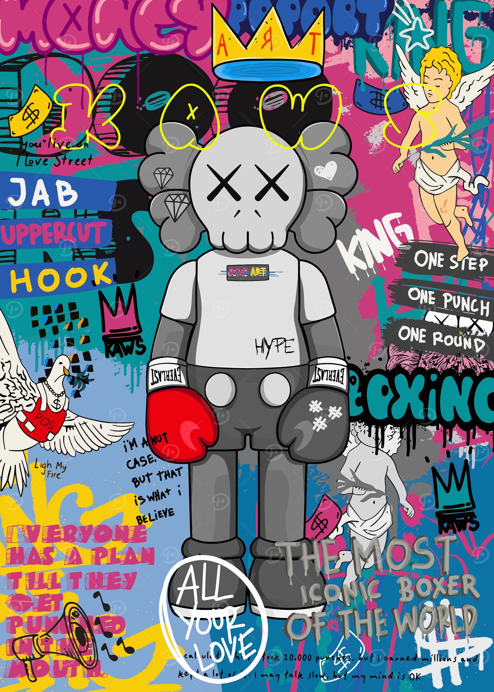 Kaws Hypebeast