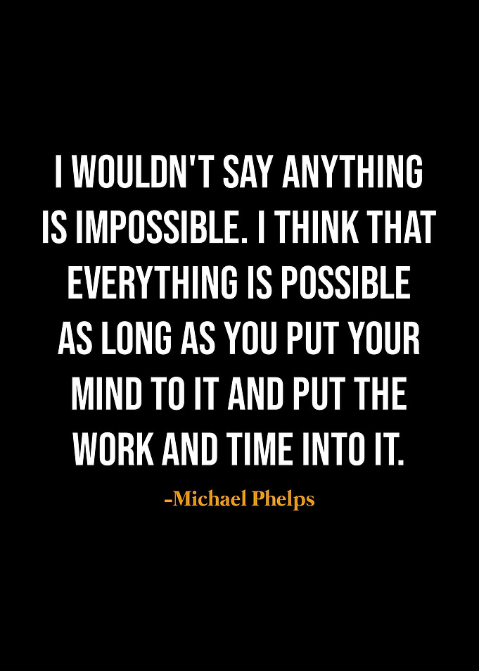 Michael Phelps quotes