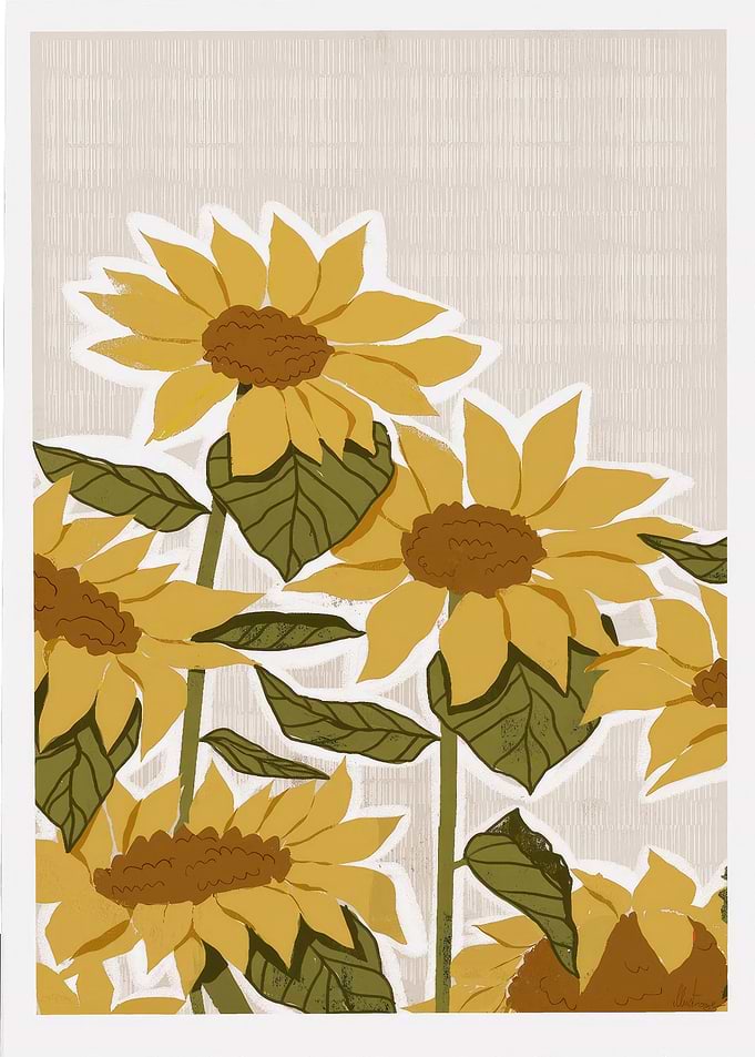 Flowers Botanic art print