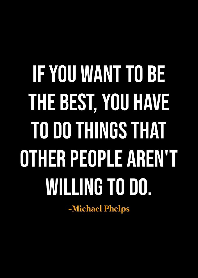 Michael Phelps quotes