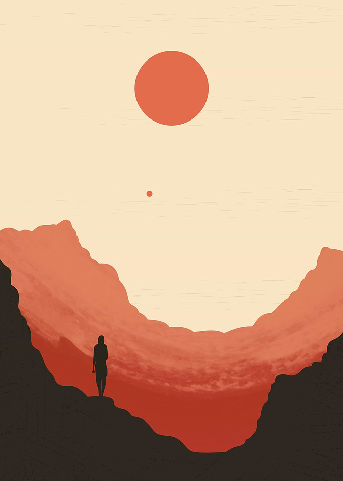 Minimalist Landscape Art