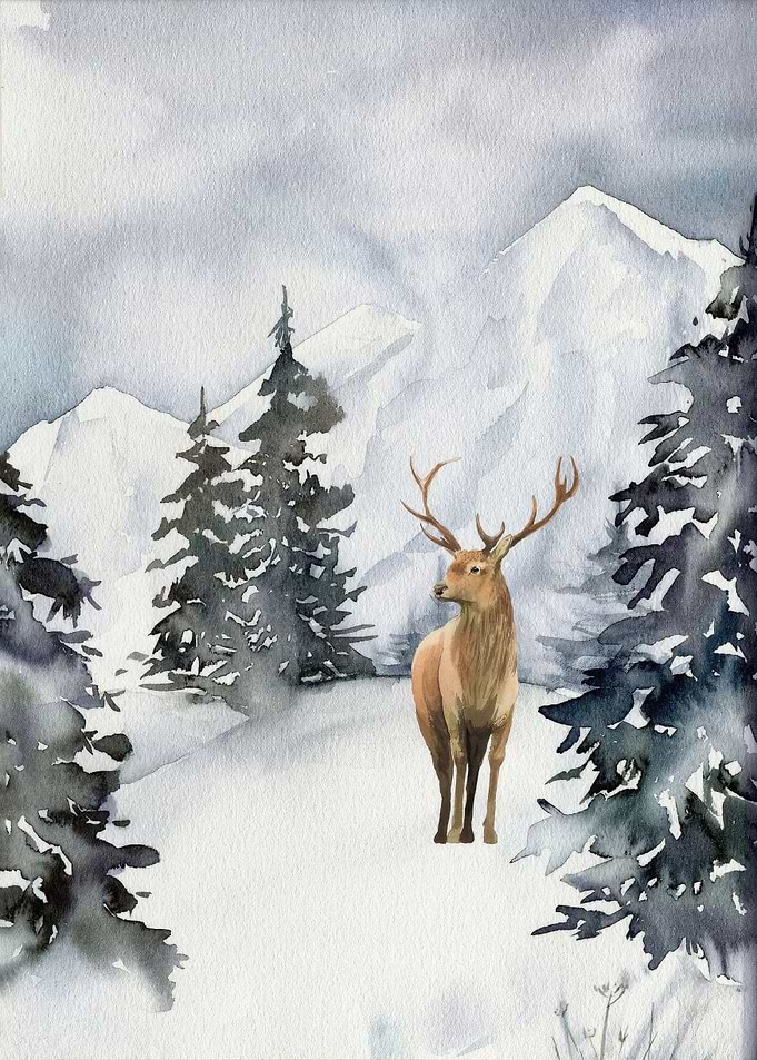 Christmas Art Print