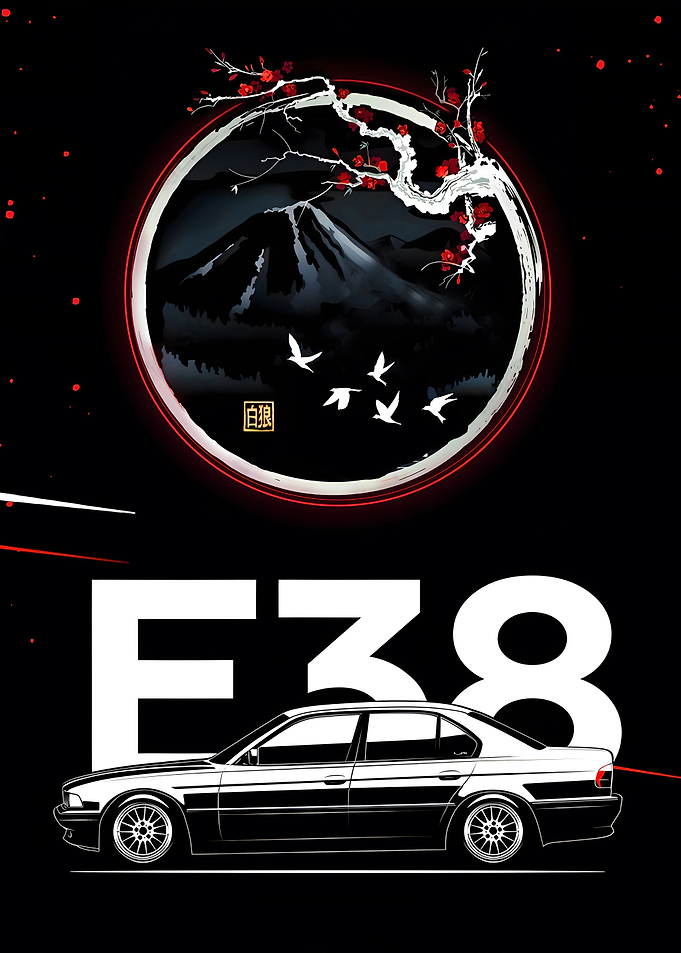 BMW E39 car