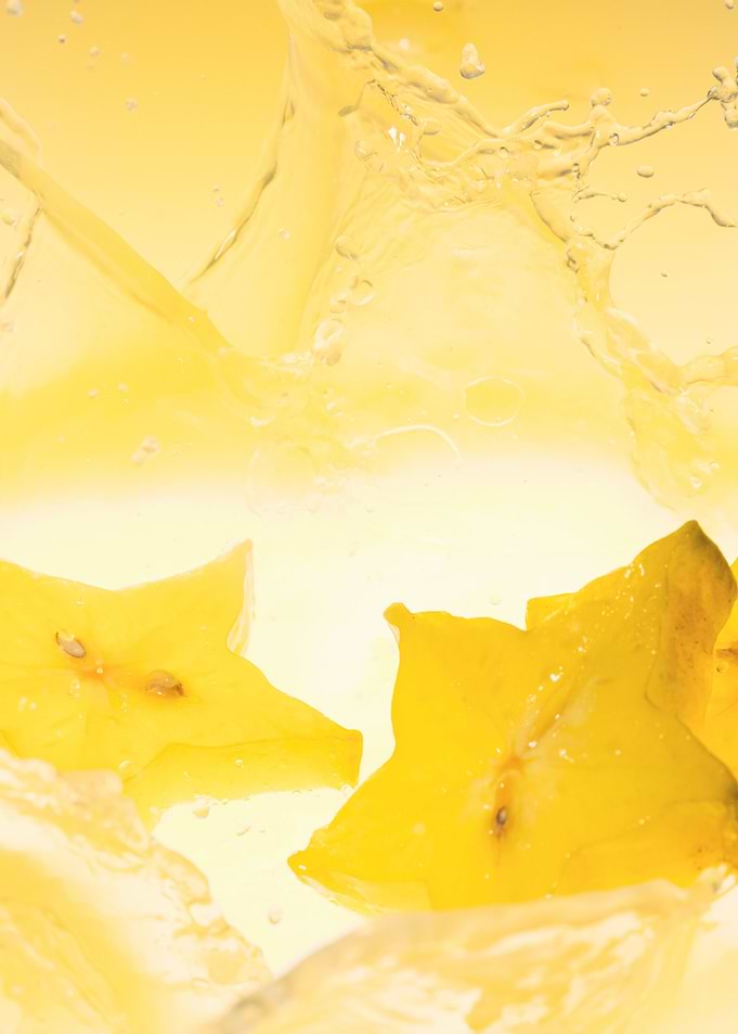 Carambola splashing 3