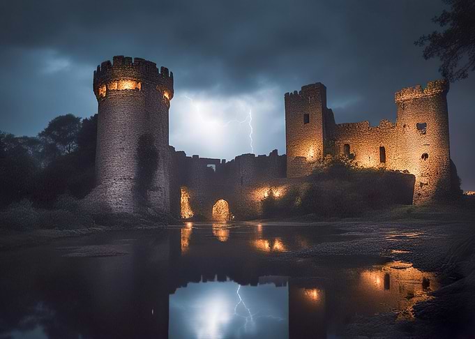 Romantic Castle Ruins